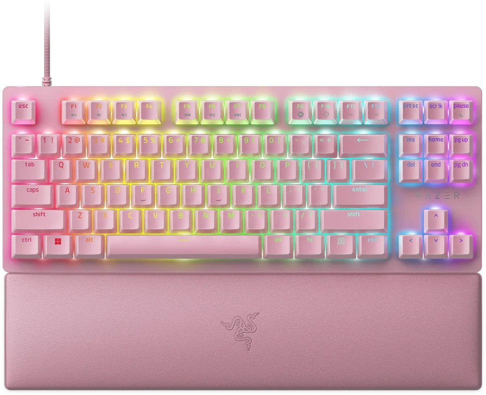 Razer Huntsman V2 Tenkeyless Quartz (Red Switch), USA