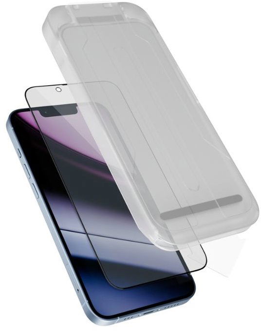 Epico Antiblue Glass 3D Ultra-Wide Cover s aplikátorom na prach pre iPhone 13/13 Pro/14/16e
