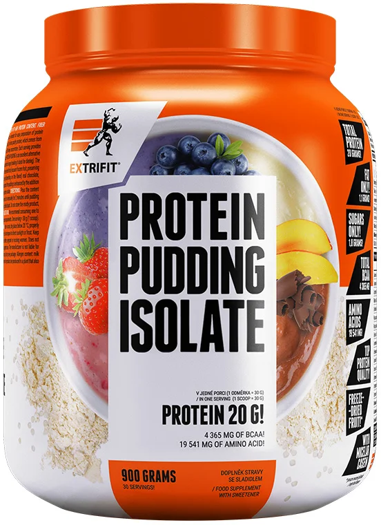 Extrifit Protein Puding Isolate 900 g - mango