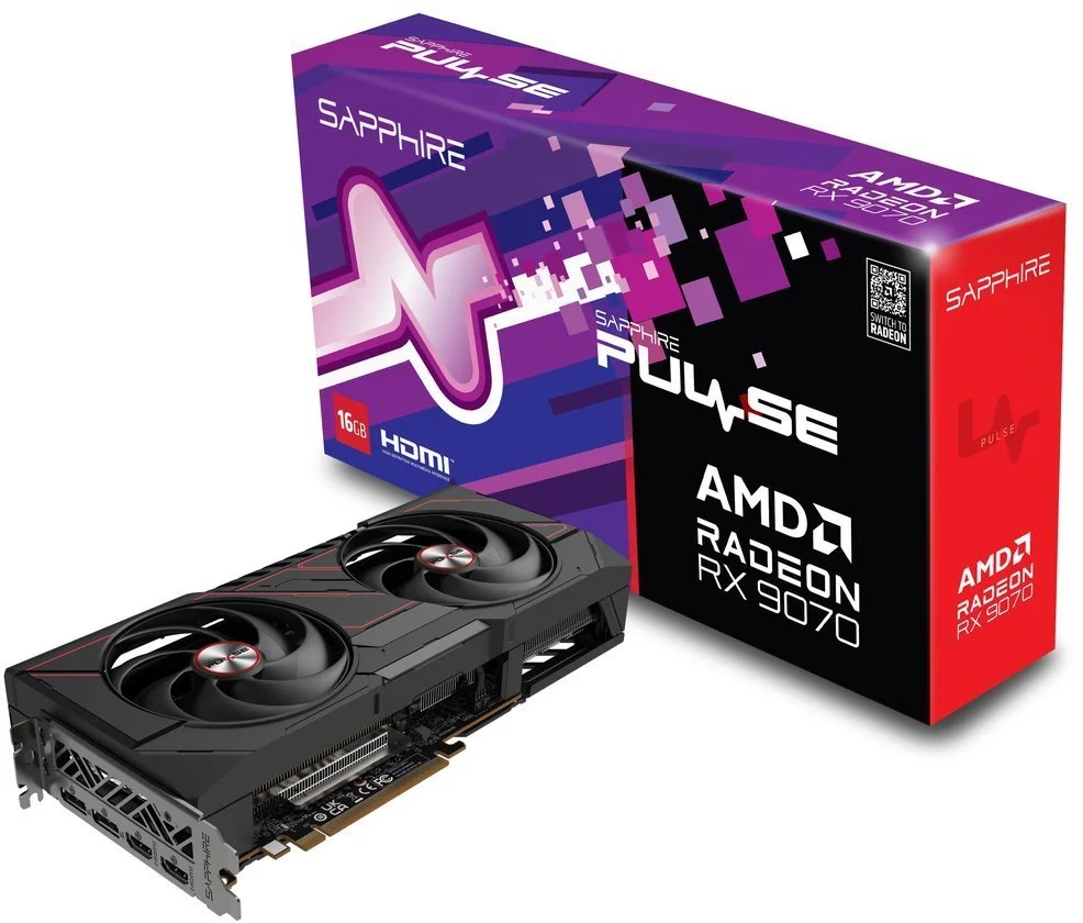 SAPPHIRE PULSE Radeon RX 9070 GAMING 16 GB