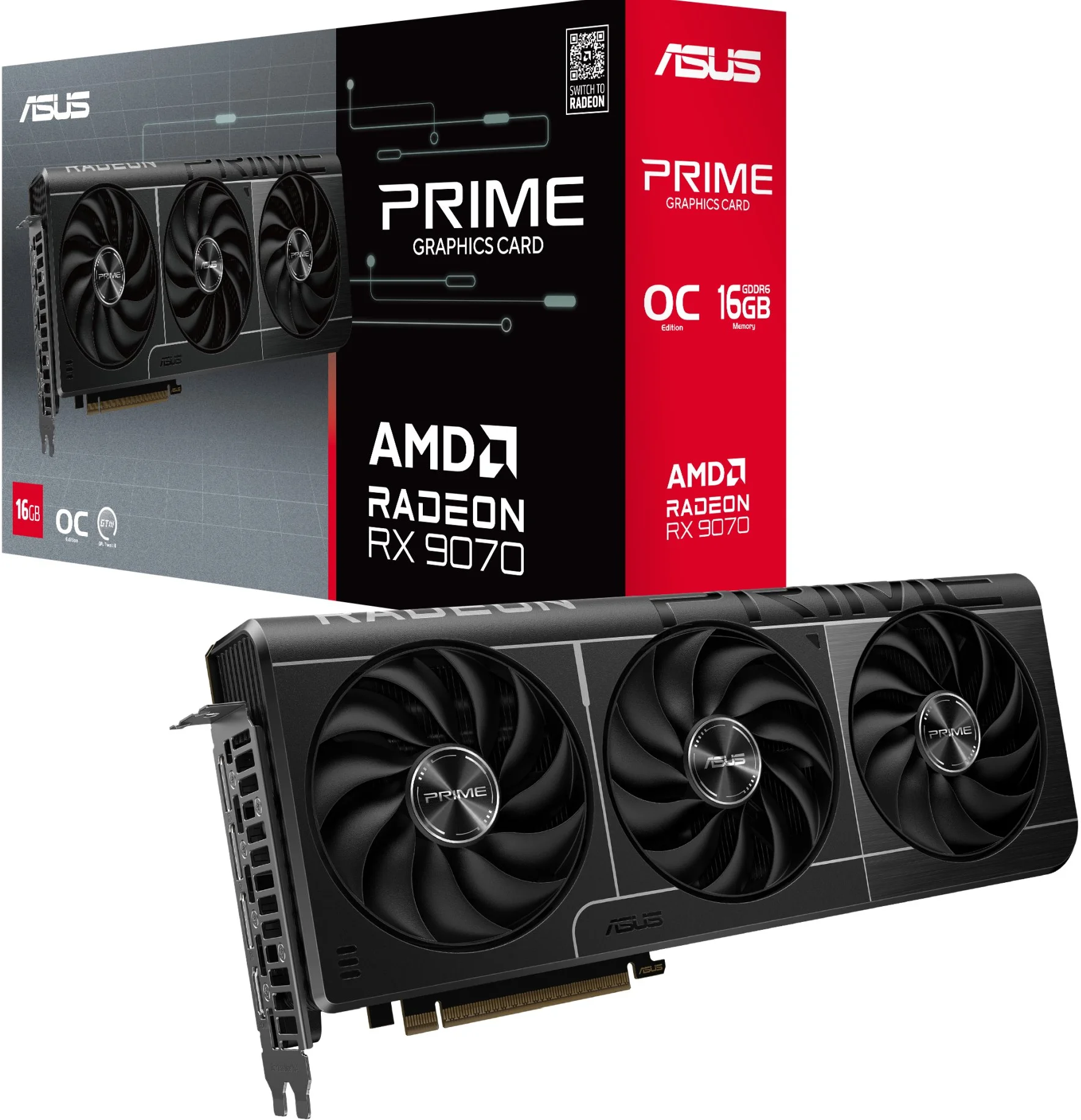 ASUS Prime Radeon RX 9070 OC 16GB