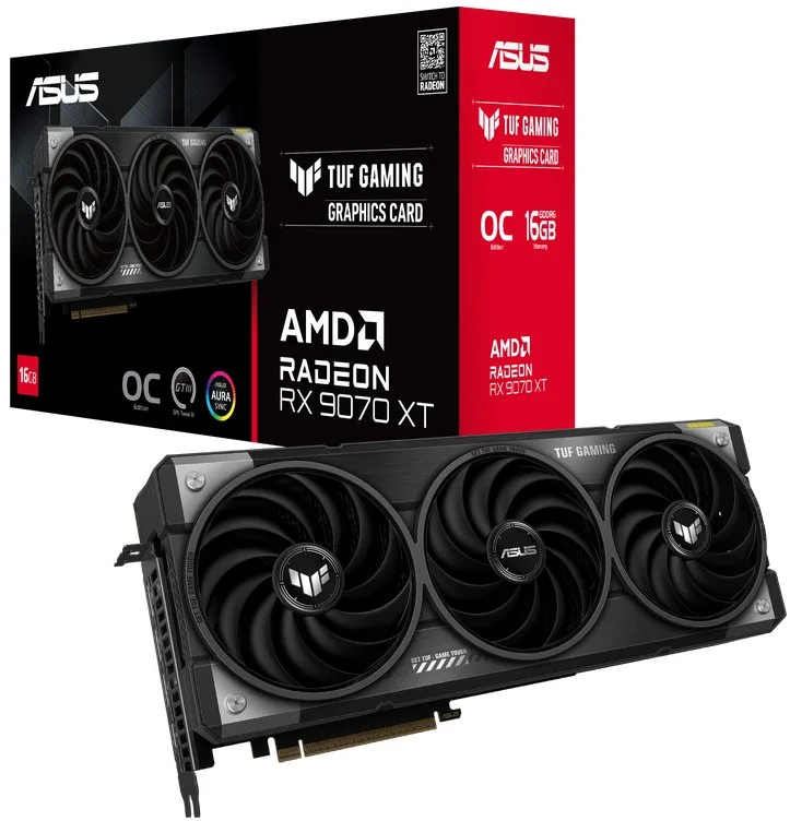 ASUS TUF Gaming Radeon RX 9070 XT OC 16GB