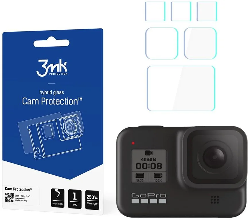 Ochrana kamery 3mk pre GoPro HERO 8 Black