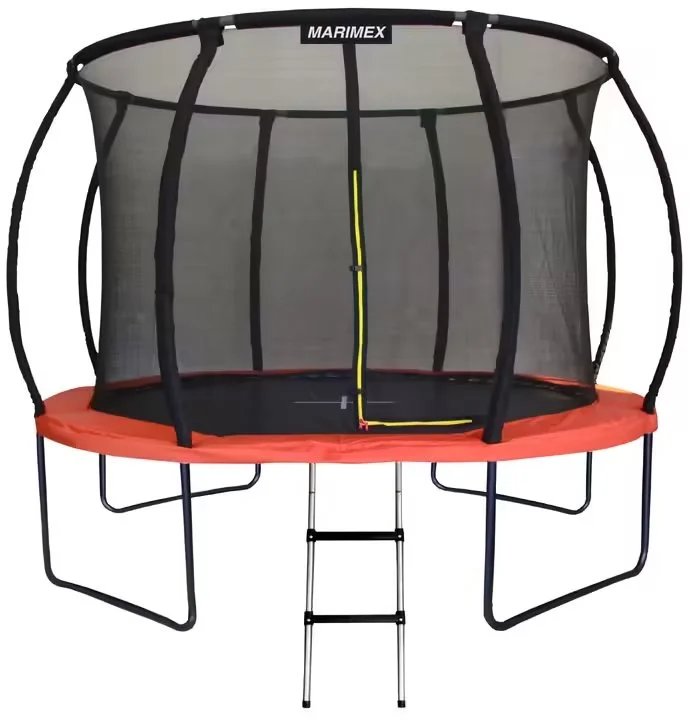 Trampolína Marimex Premium 305 cm + vnútorná ochranná sieť + schodíky (19000111)