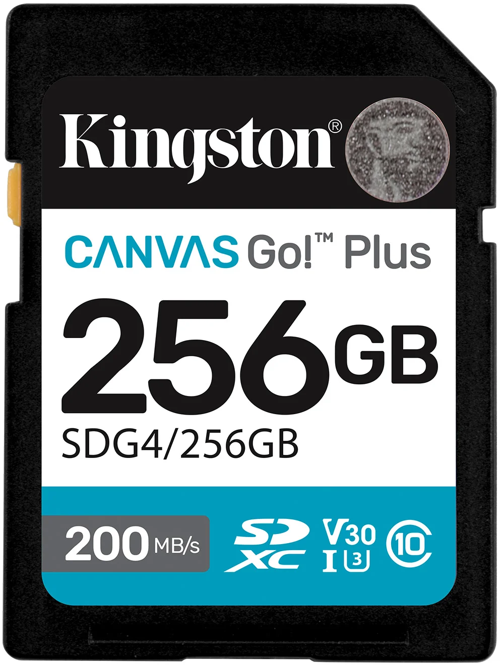 Kingston SDXC 256GB Canvas Go Plus