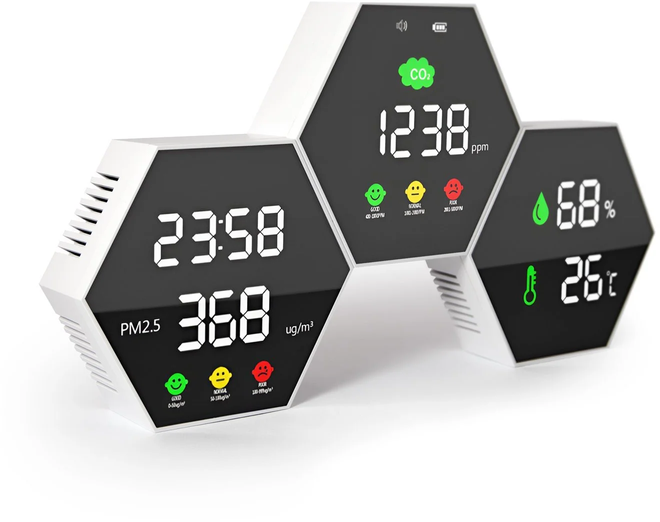 Merač CO2 CEL-TEC 36 s Wi-Fi meraním kvality ovzdušia