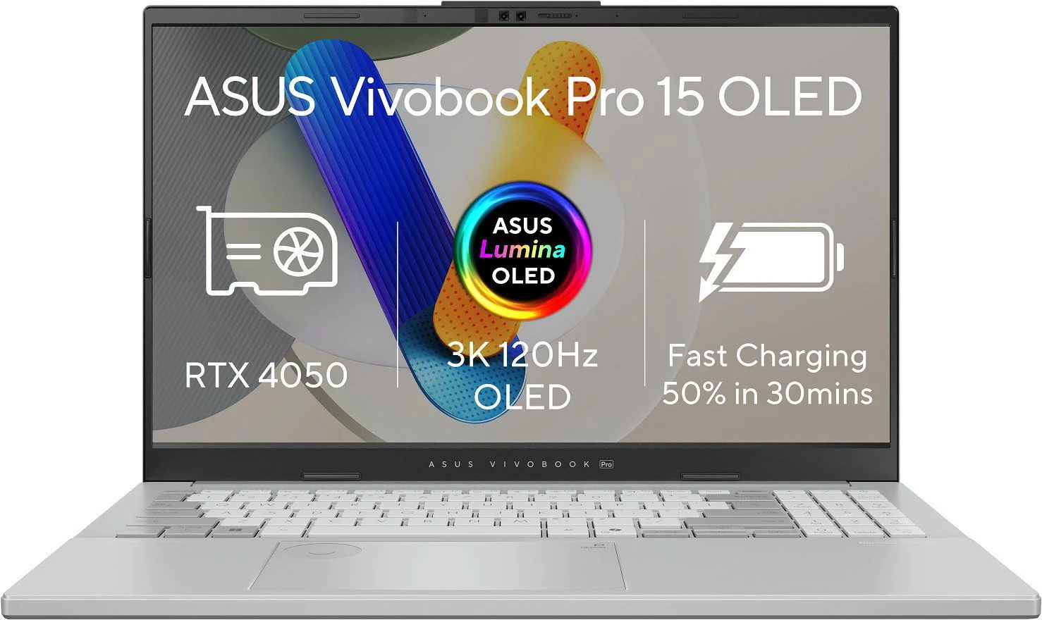 ASUS Vivobook Pro 15 OLED N6506CU-OLED013X Cool Silver kovový