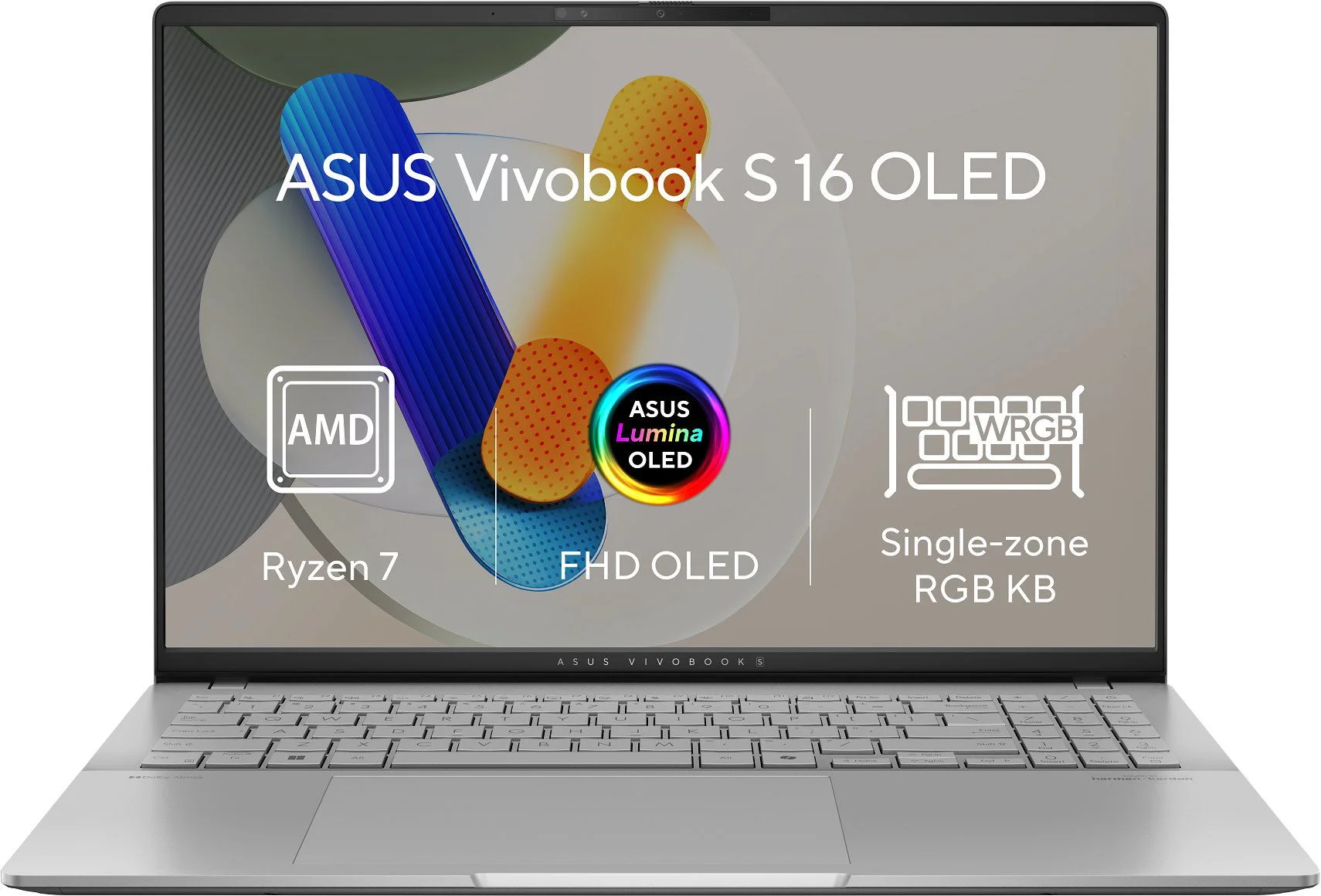 ASUS Vivobook S 16 OLED M5606KA-OLED094X Cool Silver celokovový