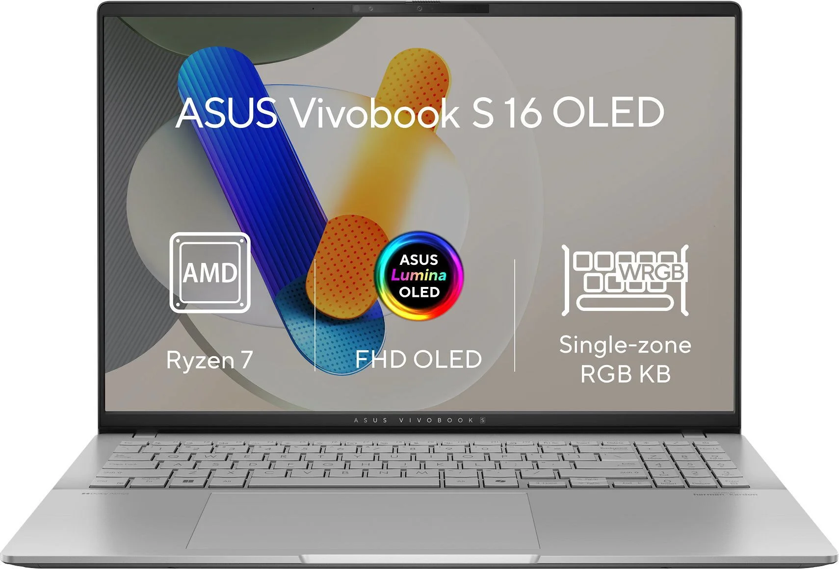 ASUS Vivobook S 16 OLED M5606KA-OLED063W Cool Silver celokovový