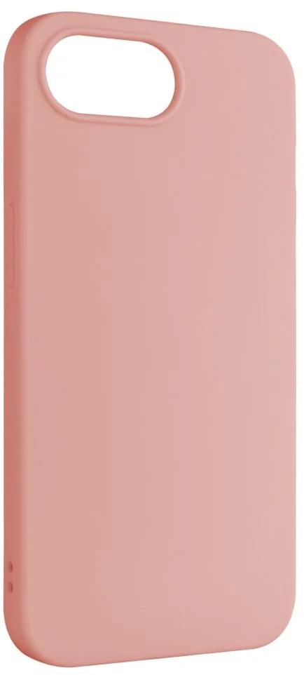 Zadný pogumovaný kryt FIXED Story pre Apple iPhone 16e, ružový