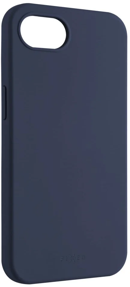 Zadný kryt FIXED MagFlow s podporou MagSafe pre Apple iPhone 16e, modrý