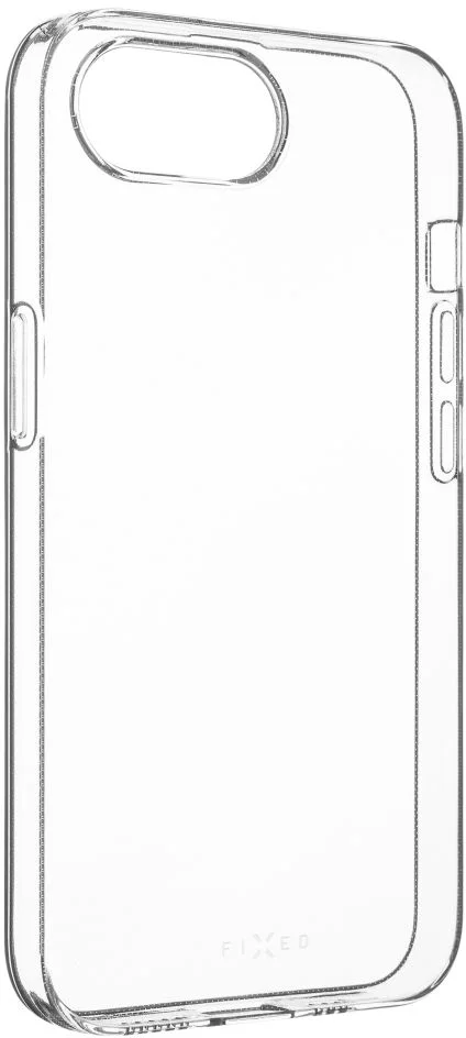 TPU gélový kryt FIXED Story AntiUV pre Apple iPhone 16e, číry