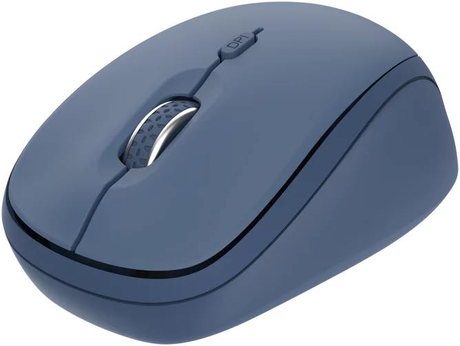 Bezdrôtová myš Trust Yvi+ pre viac zariadení, modrá