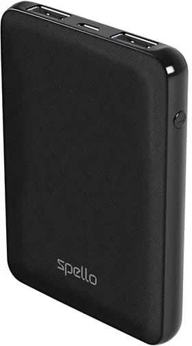 Spello Pocket powerbank - 5000 mAh - čierna