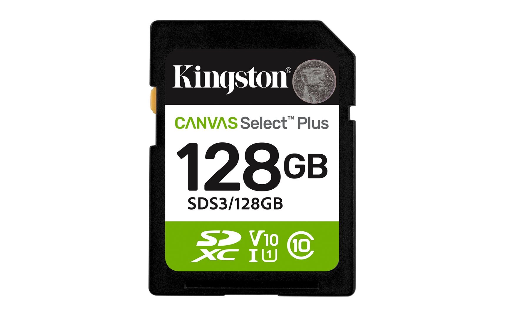 Kingston SDXC 128 GB Canvas Select Plus Gen 3