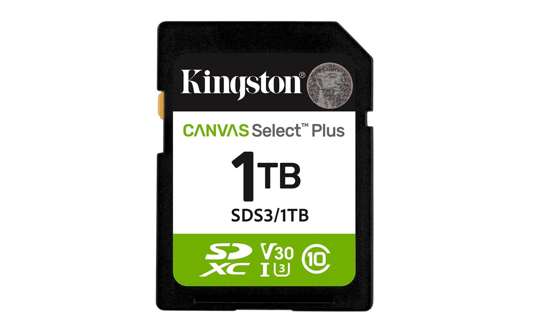 Kingston SDXC 1TB Canvas Select Plus Gen 3