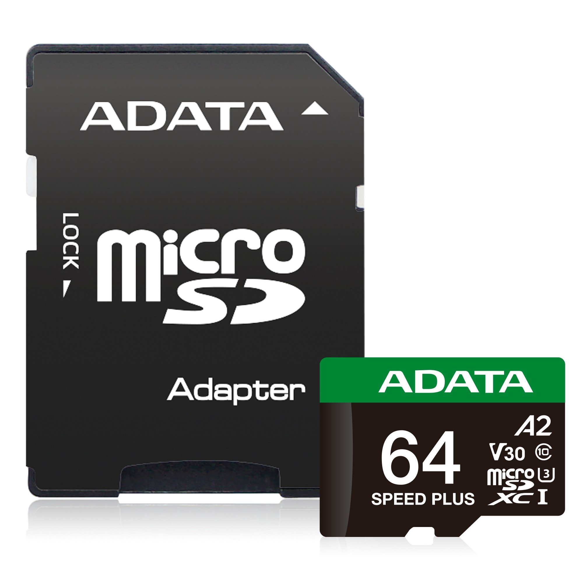 ADATA 64GB MicroSDXC UHS-I U3 V30 + adaptér