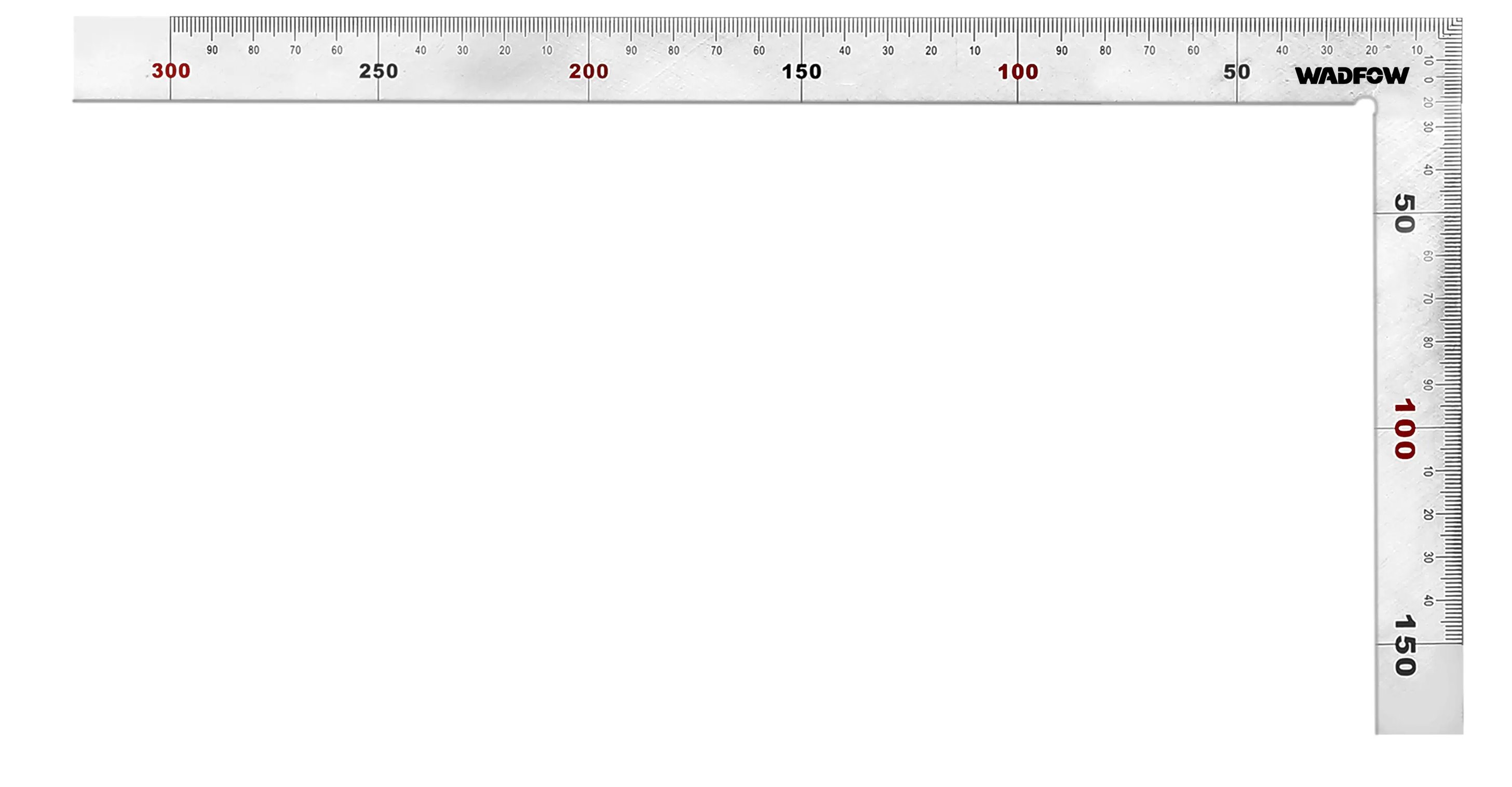 Wadfow Uholník tesársky 300x150 mm