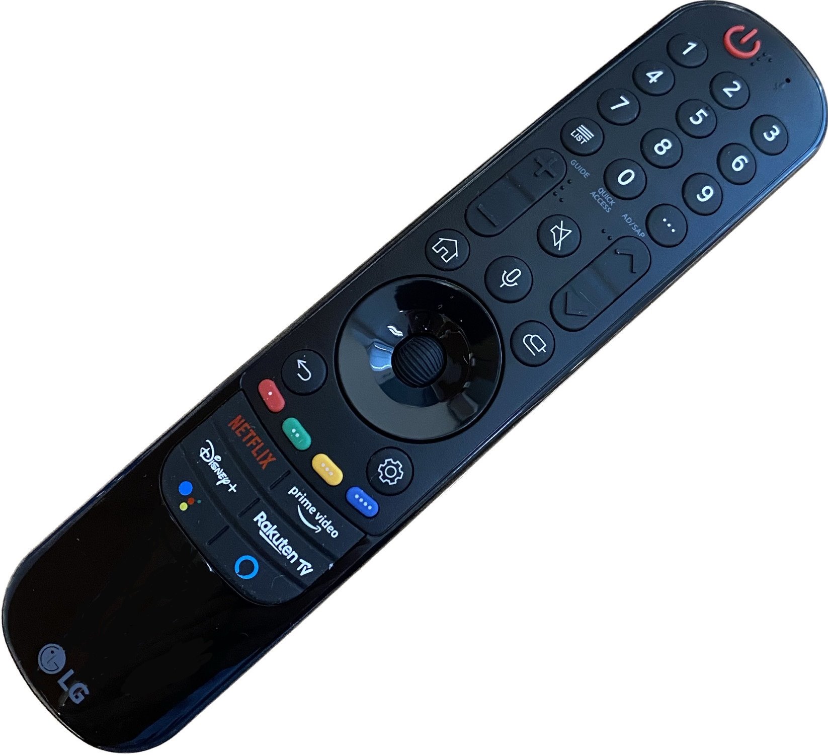 Diaľkové ovládanie televízora LG AKB76039701