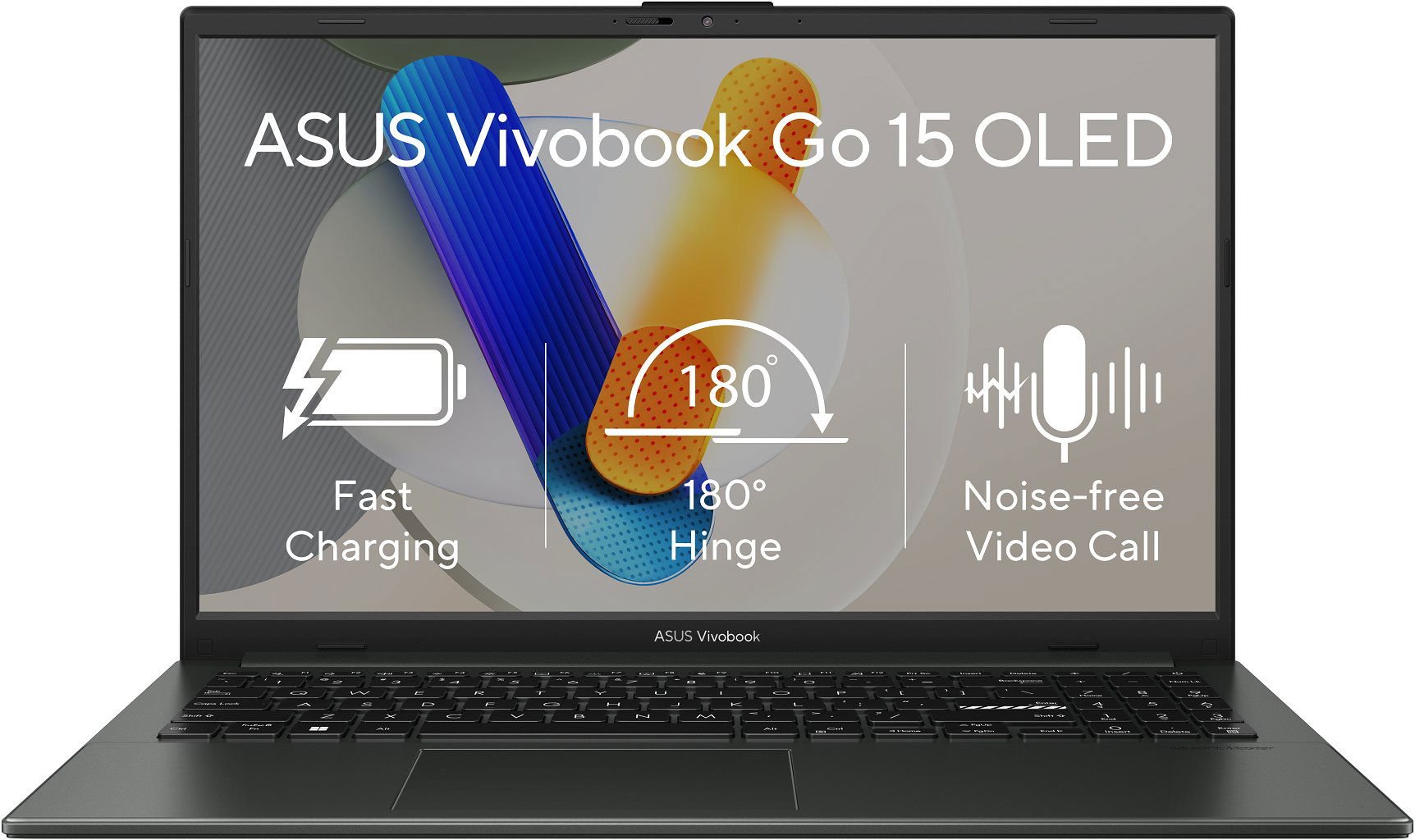 ASUS Vivobook Go 15 E1504FA-NJ1927W Zmiešaná čierna