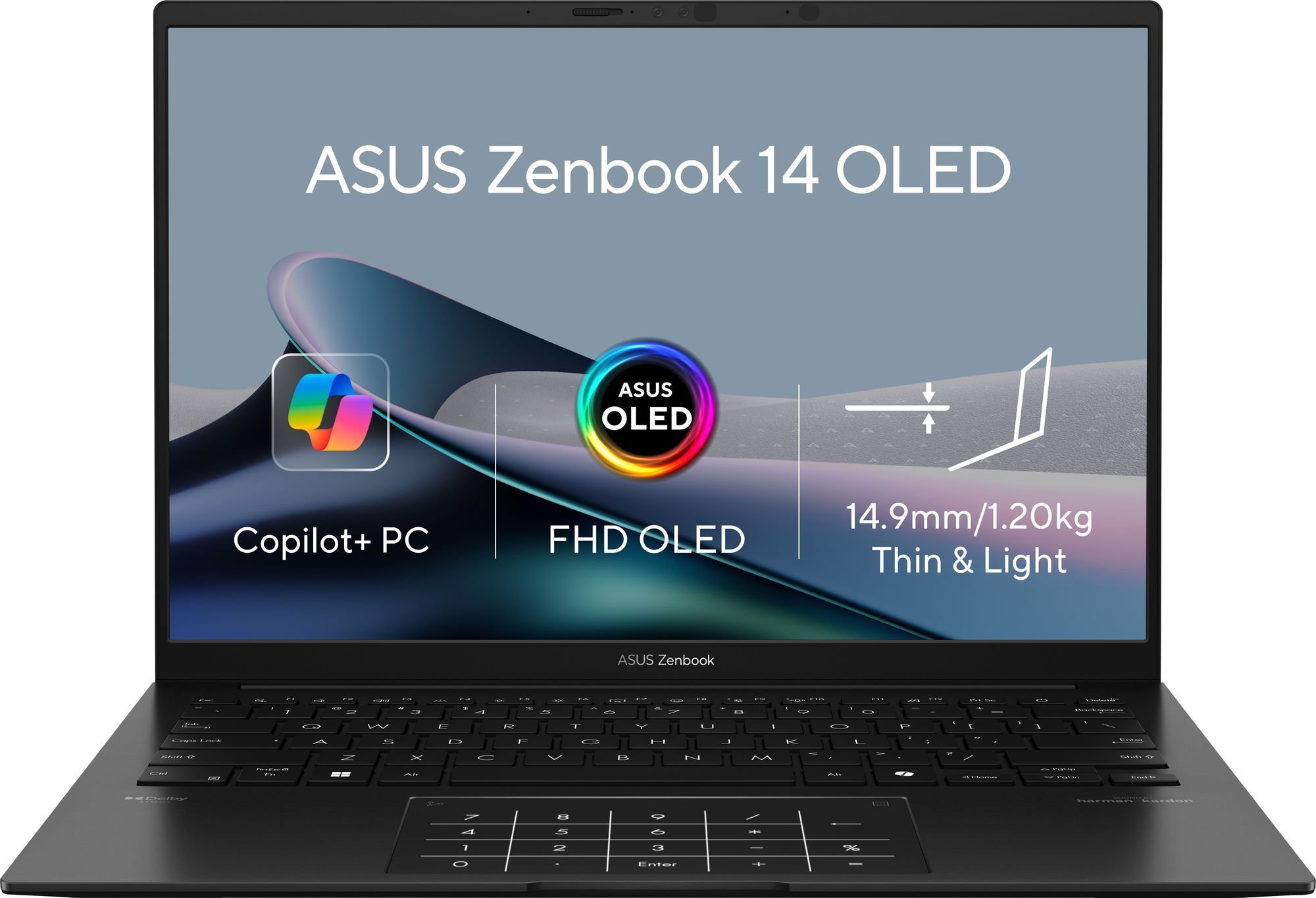 ASUS Zenbook 14 UM3406KA-OLED229X Jade Black