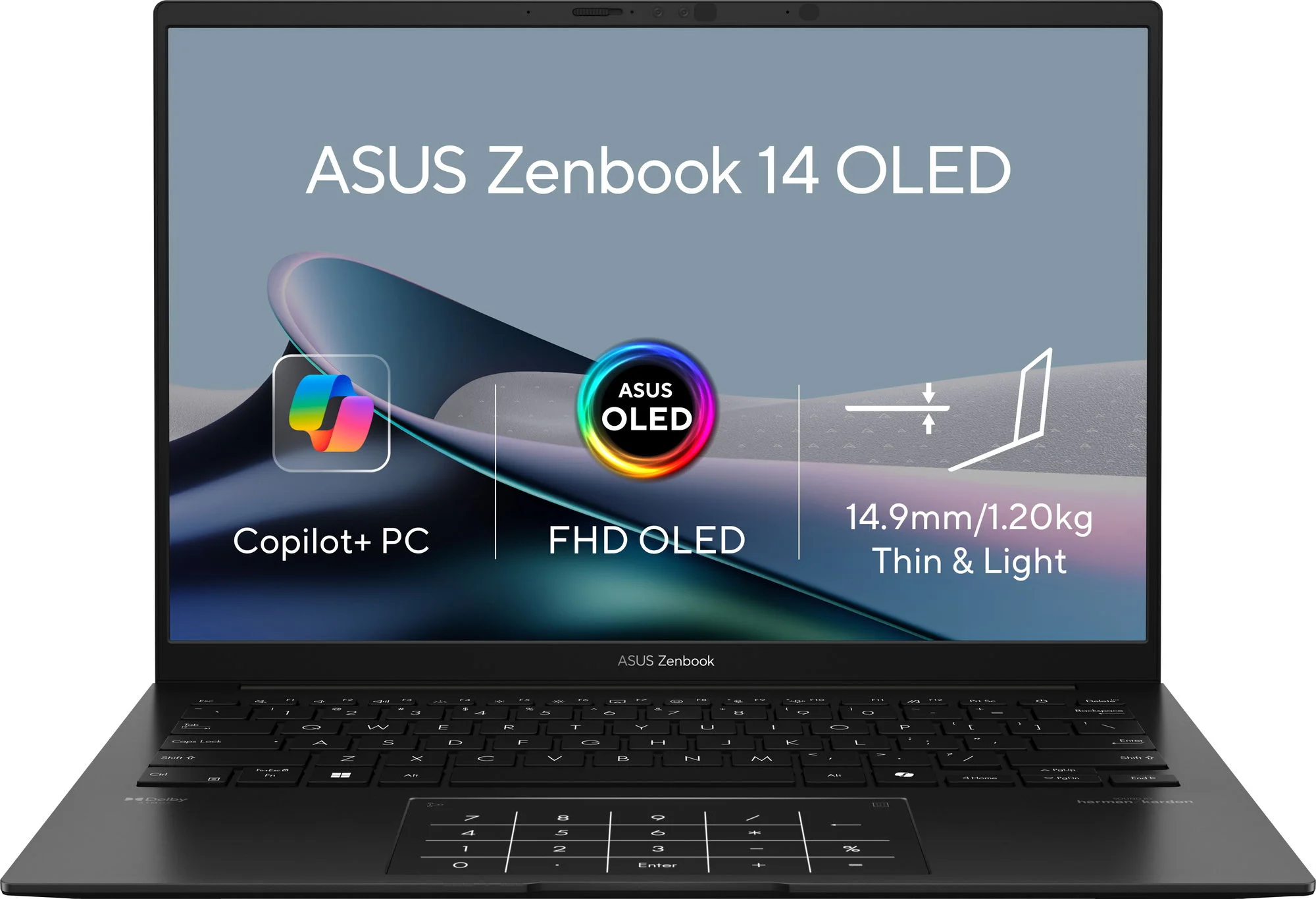 ASUS Zenbook 14 UM3406KA-OLED122X Jade Black