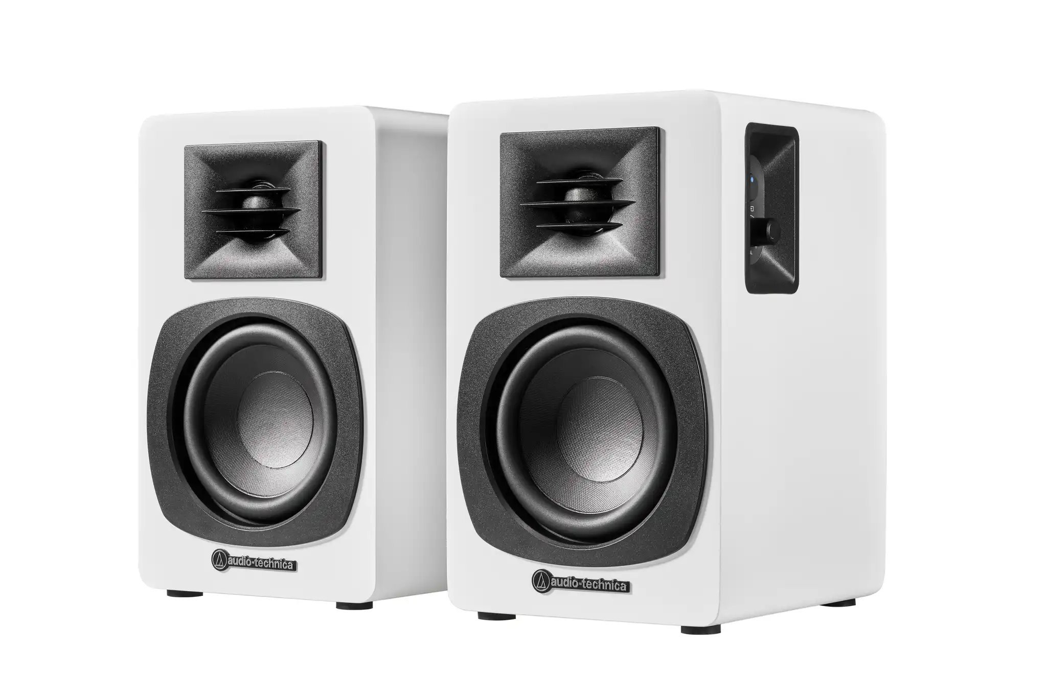 SBR Audio-Technica AT-SP3X - biela, aktívne reproduktory, dvojpásmové, Bluetooth, RCA, USB-B, zosilňovač, diaľkové ovládanie