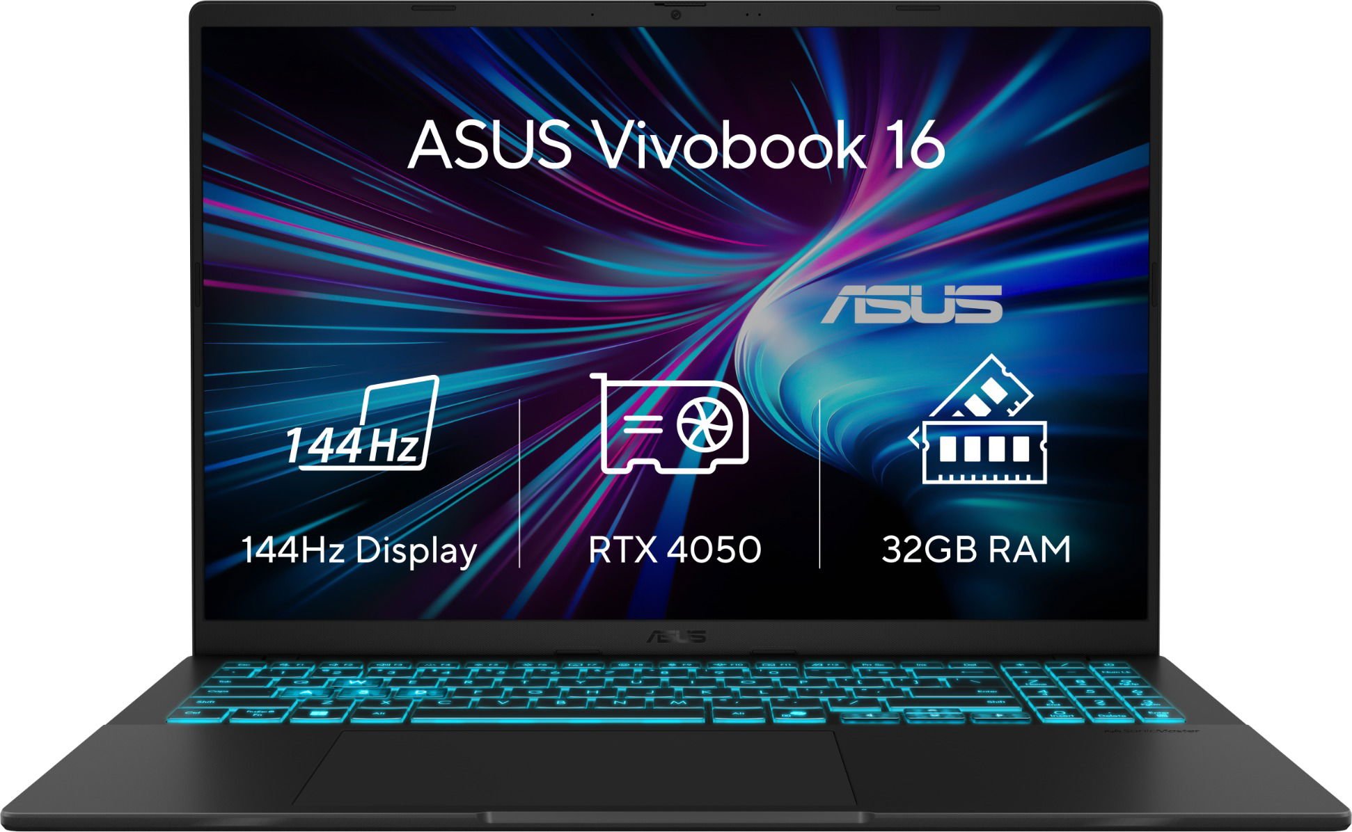 ASUS Vivobook Gaming V16 V3607VU-RP299W Matná čierna