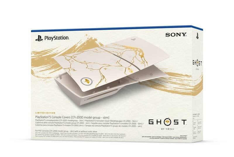 PlayStation 5 - Obal systému PS5 Slim Ghost of Yotei