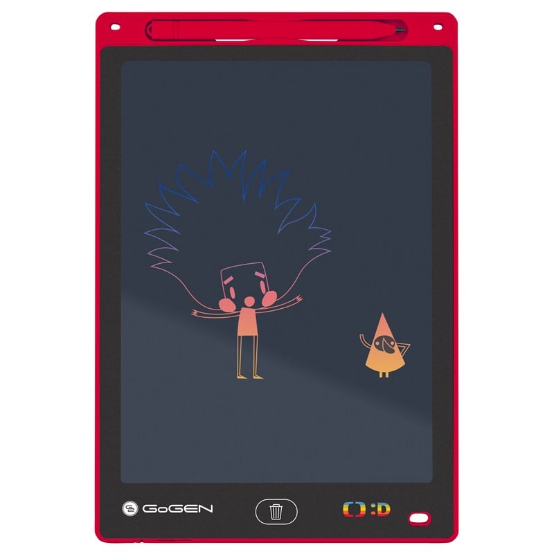 Kresliaca tabuľa GoGEN DECKO TABULKA, červená