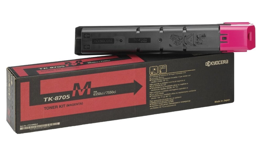 Kyocera toner TK-8705M/ 30 000 A4/ purpurový/ pro TASKalfa 6550/6551/7550/7551ci