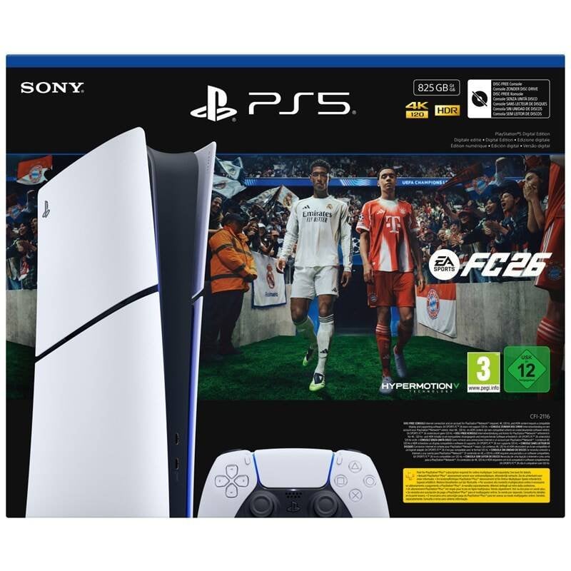 PlayStation 5 Digital Edition 825GB + EA Sports FC 26