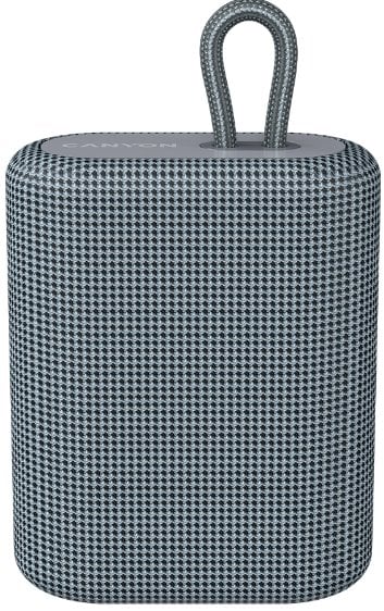 CANYON reproduktor BSP-4, BT V5.0, BLUETRUM AB5365A, 5W, 1200mAh, USB-C, microSD, šedá