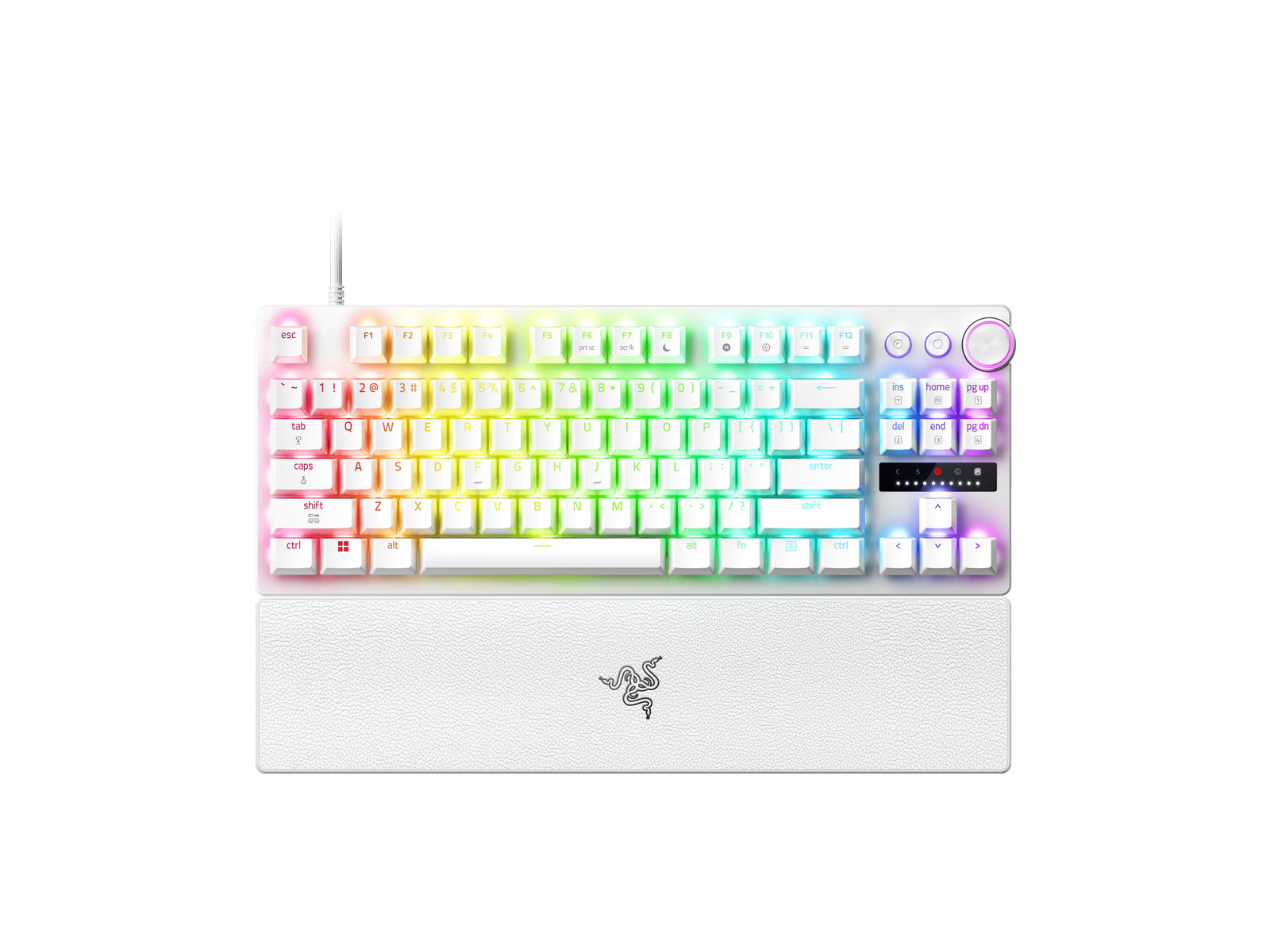 Razer Huntsman V3 Pro Tenkeyless 8KHz - White Ed. - US Layout