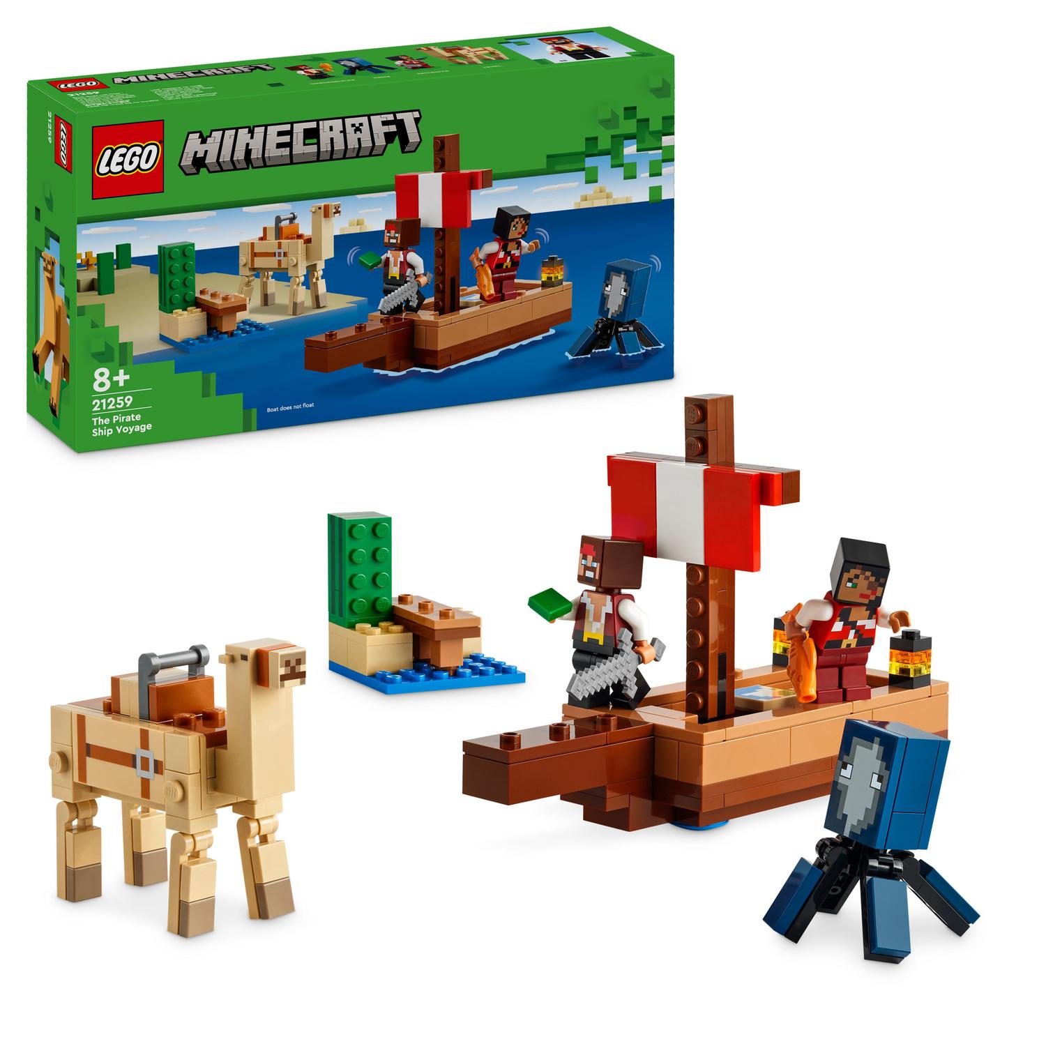 LEGO® Minecraft® Plavba na pirátské lodi 21259