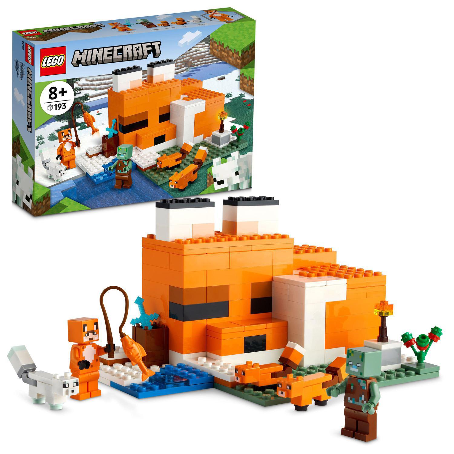 LEGO® Minecraft® Liščí domek 21178