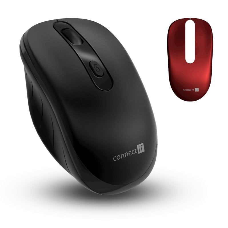 CONNECT IT LONG LIFE bezdrátová optická tichá myš