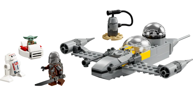 LEGO® Star Wars™ Mando, Grogu a stíhačka N-1 Starfighter™ 75410