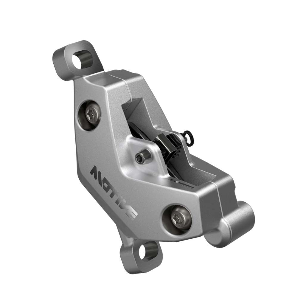 Kotoučová brzda SRAM Motive V2 Ultimate - Clear Ano, Bearing karbonová páčka,Tool Free Rea