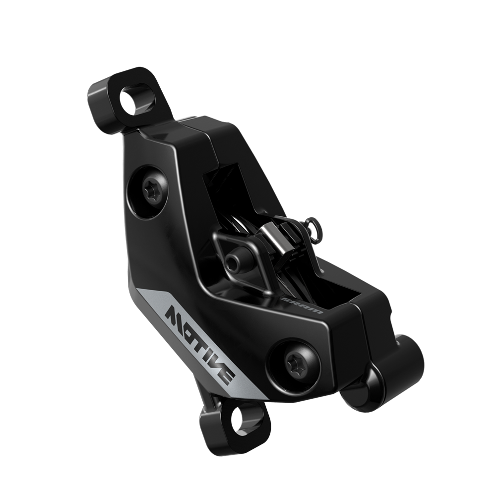 Kotoučová brzda SRAM Motive V2 Silver - Black Ano, Bearing Lever,Tool Free Reach, Bleeding