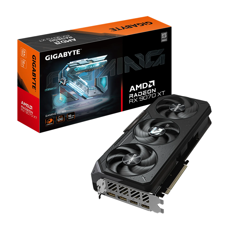 GIGABYTE Radeon RX 9070 XT GAMING 16G