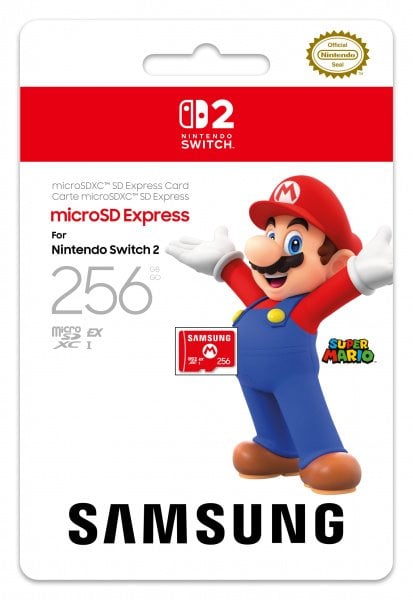 Samsung MicroSD Express 256 GB Nintendo Switch 2