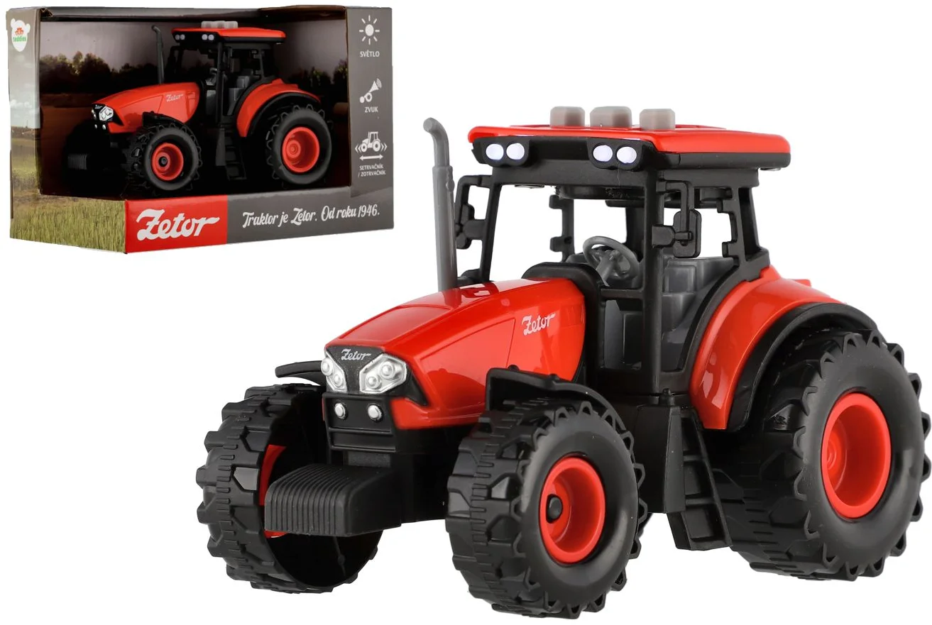 Plyšový traktor ZETOR