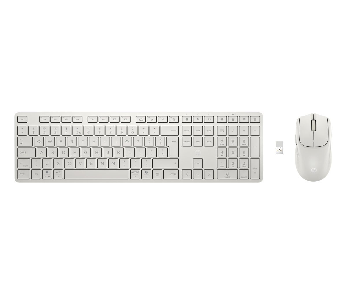 Bezdrôtová klávesnica a myš HP 490C
