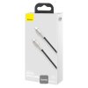 Baseus Cafule Series USB-C samec na USB-C samec Nabíjací/datový kábel s kovovými koncovkami 100W 2m, čierny