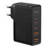Baseus GaN2 Pro rýchlonabíjací adaptér 2x USB-C 2x USB-A 100W čierny