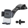baseus easy control clamp drzak do automobilu s ramenem set cerna ien403846