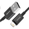 Rýchlonabíjací kábel Baseus Superior Series USB/Lightning 2,4A 1 m čierny