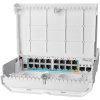 MikroTik CRS318-1Fi-15Fr-2S-OUT, reverzné PoE