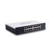 Tenda S16 - 16x 10/100 Mbps Fast Ethernet Switch, bez ventilátora, stolný